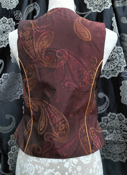 Handmade - Avatar the last airbender - fire nation inspired waistcoat (cosplay)